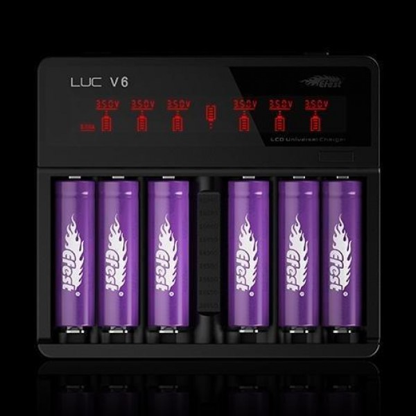 Efest LUC V6 LCD Charger