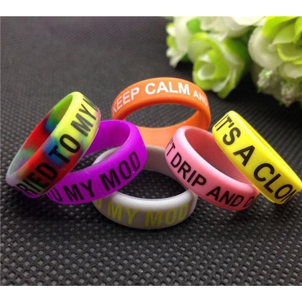 Mod Bands Pack of 100 (Vary Colors / Text)