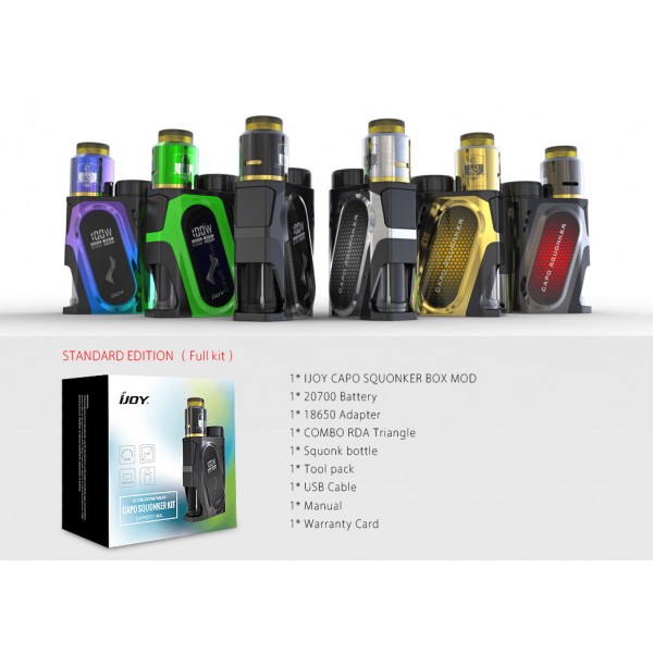 Ijoy Capo Squonker Kit