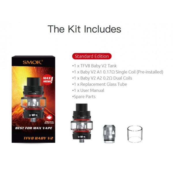 Smok TFV8 Baby V2 Sub Ohm Tank