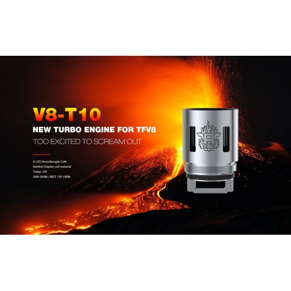 Smok TFV8-T10 Coils (3 pack)