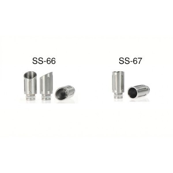 Stainless Steel Drip Tips (66 & 67 Styles)