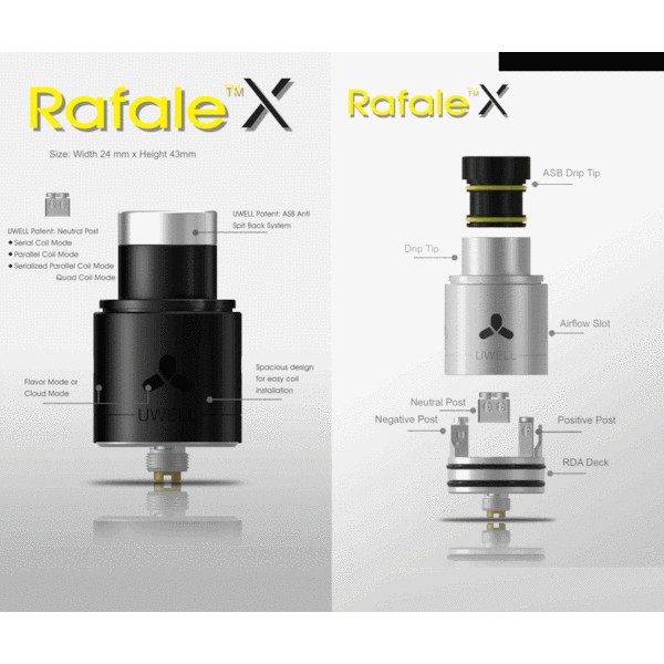 Uwell Rafale X RDA