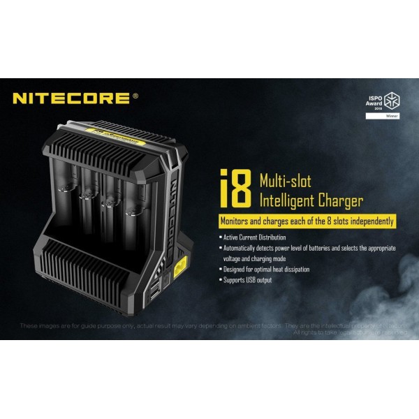 Nitecore i8 Multi-Slot Intelligent Charger