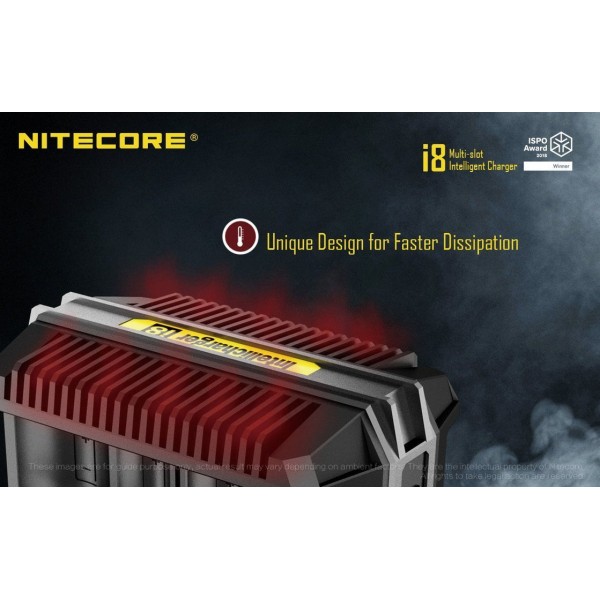 Nitecore i8 Multi-Slot Intelligent Charger