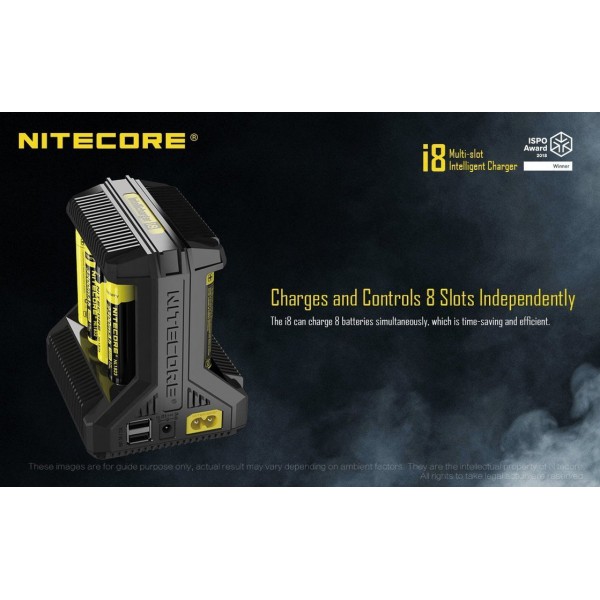 Nitecore i8 Multi-Slot Intelligent Charger