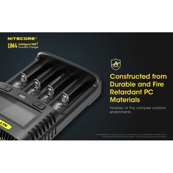 Nitecore UM4 Four-Slot Intelligent Charger