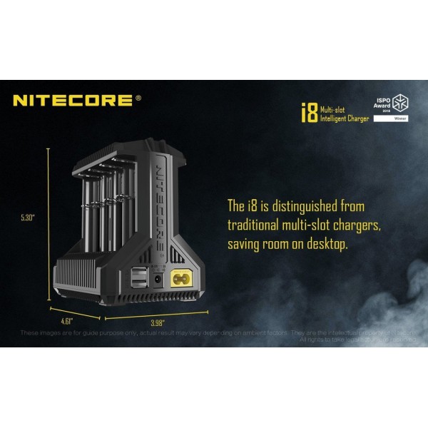 Nitecore i8 Multi-Slot Intelligent Charger