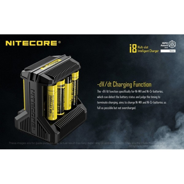 Nitecore i8 Multi-Slot Intelligent Charger