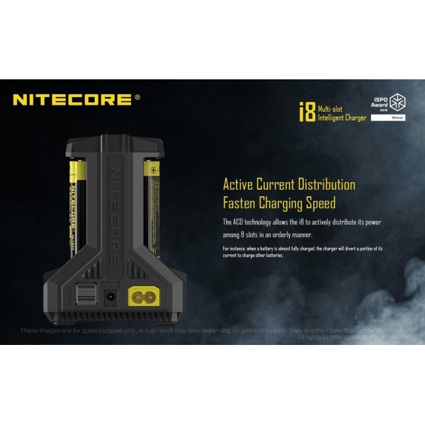 Nitecore i8 Multi-Slot Intelligent Charger