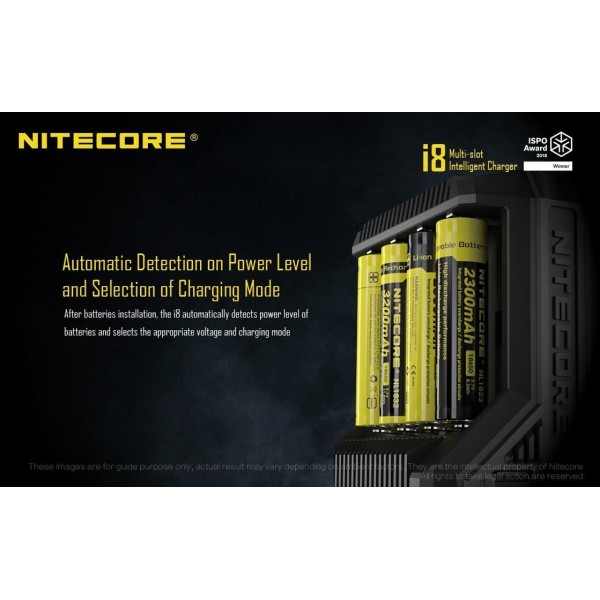 Nitecore i8 Multi-Slot Intelligent Charger