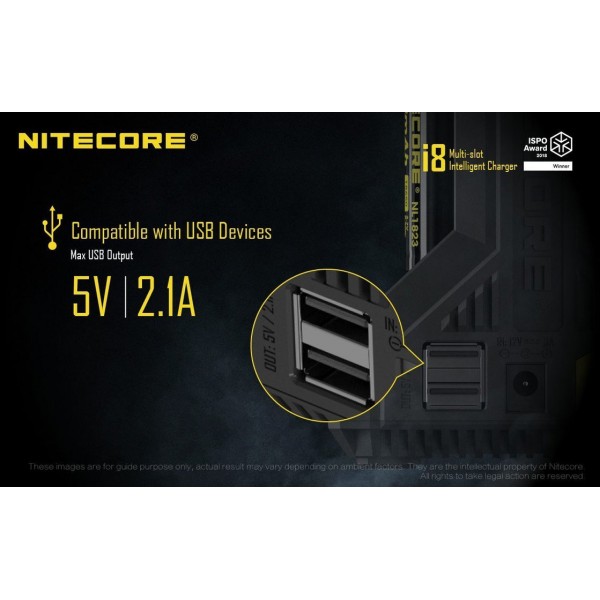 Nitecore i8 Multi-Slot Intelligent Charger