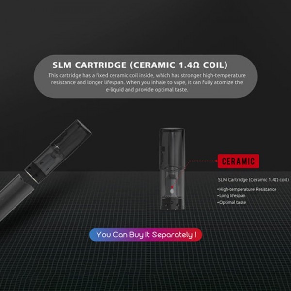 Smok SLM Pod Vape Catridges 1.8ml Capacity - 5 Pack