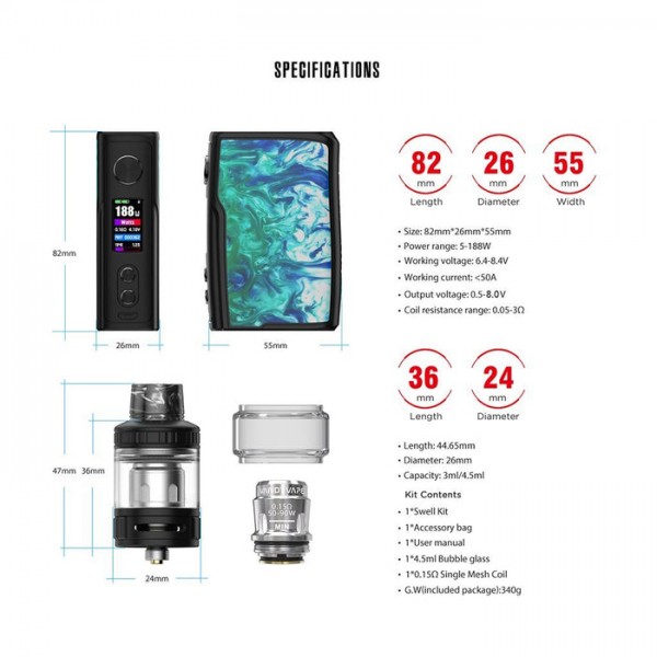 Vandy Vape Swell Starter Kit - Clearance