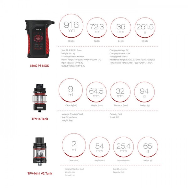 Smok Mag P3 Kit