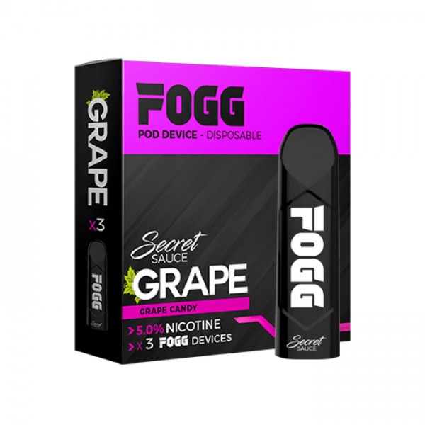 FOGG Vape Disposable Pod Device ( 3 Pack)