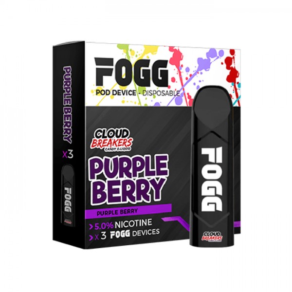 FOGG Vape Disposable Pod Device ( 3 Pack)