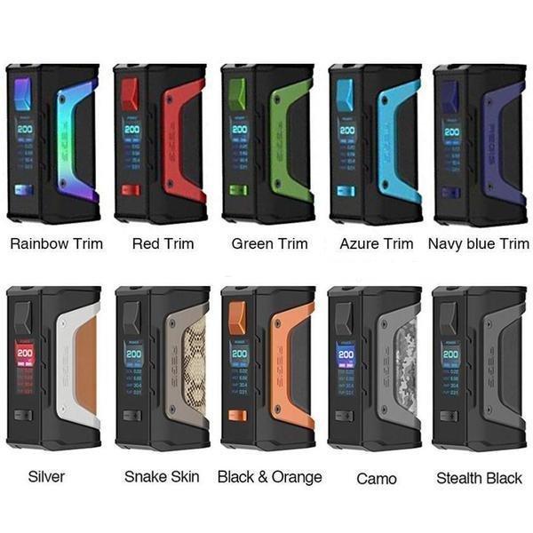 Geek Vape Aegis Legend 200W TC Box Mod - New Colors