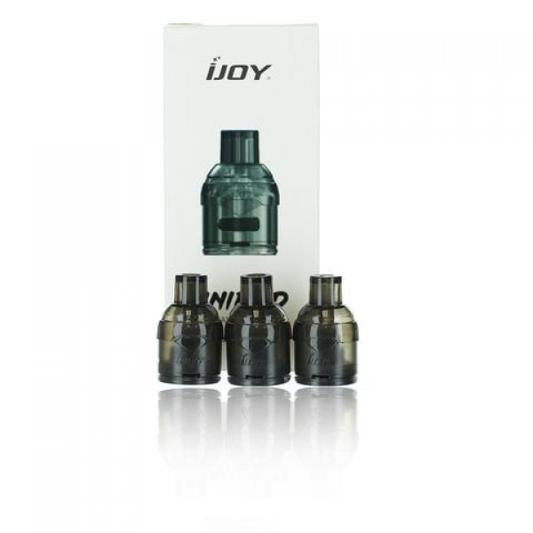 Ijoy Diamond VPC Replacement UNIPODS - 3pack  (Black Translucent)