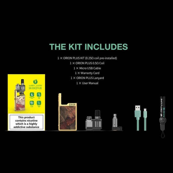 Lost Vape Orion PLUS Pod Kit - Clearance