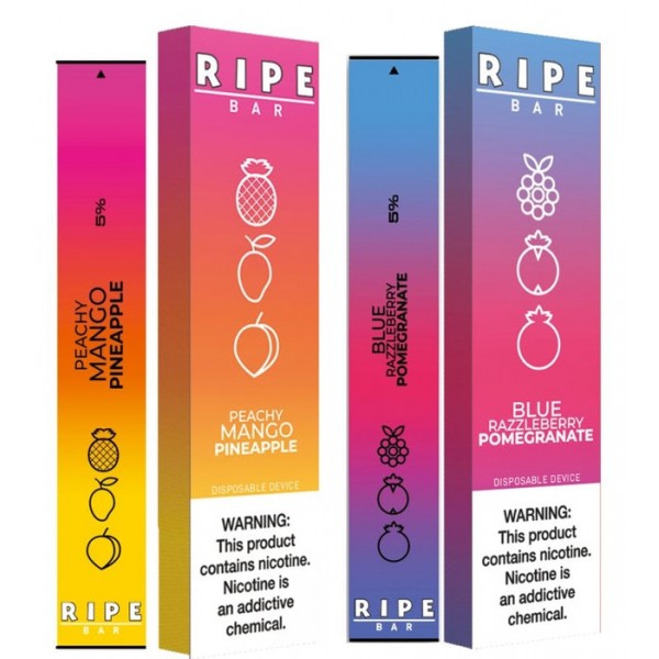 Ripe Bar Disposable Singles - 5% ( New Lower Price )