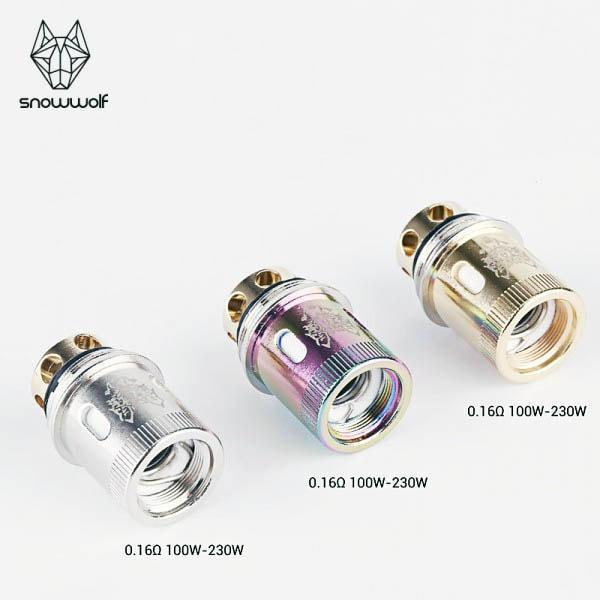 Sigelei Snowwolf Wolf Tank Replacement Coils (5 Pack)