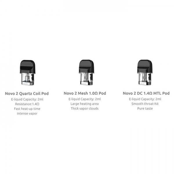 Smok NOVO 2 Replacement Pods (3 Pack)