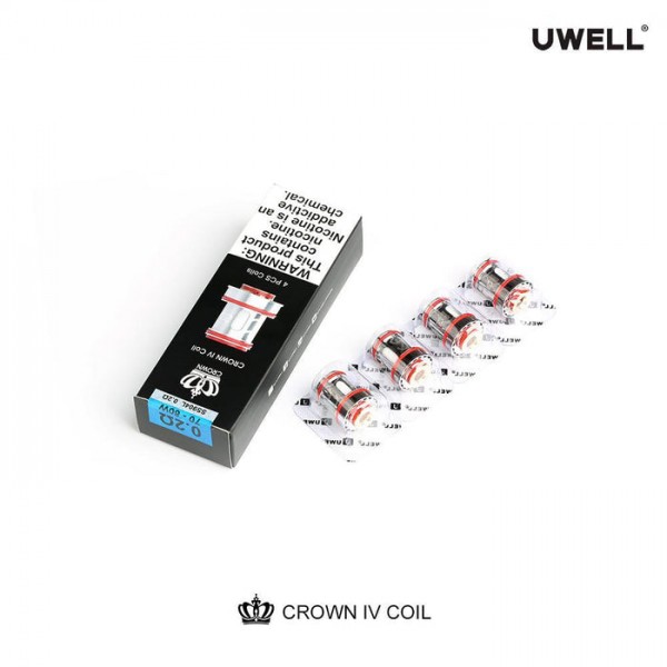 Uwell Crown 4 (IV) Replacement Coils - 4 Pack