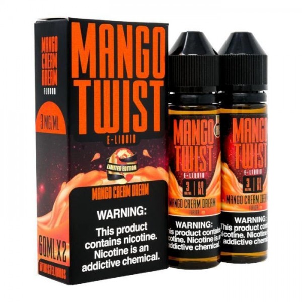 Twist Eliquid 120ml - (Twist, Honey, Cookie Twist) New Flavors