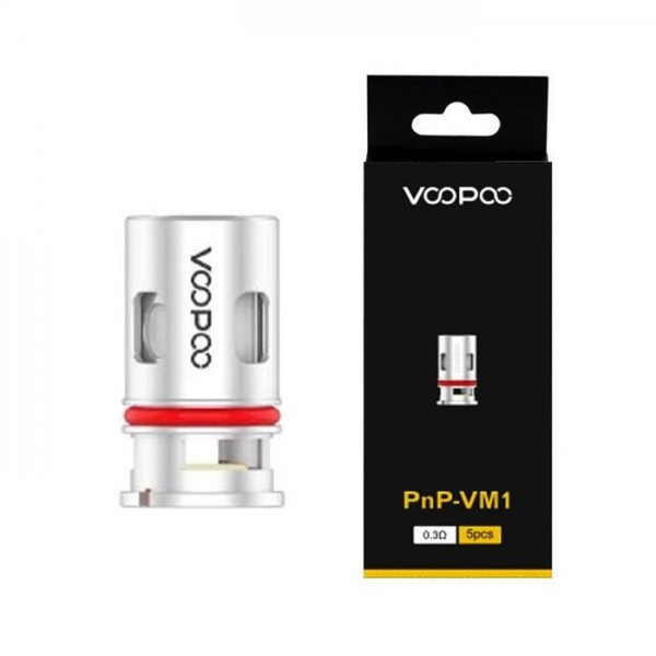 VooPoo PnP-VM Series Replacement Coil - (5 Pack)