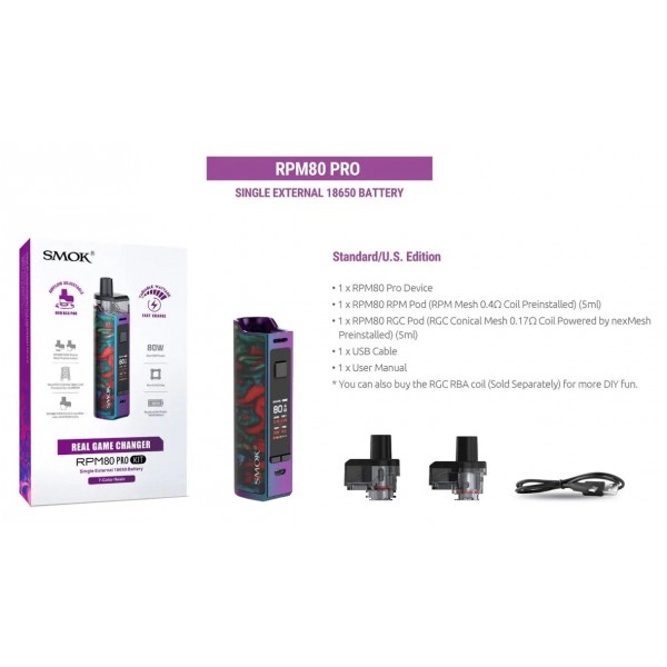 Smok RPM80 Pro Kit