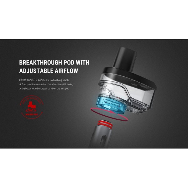 Smok RPM80 Empty Pods  (3 Pack)