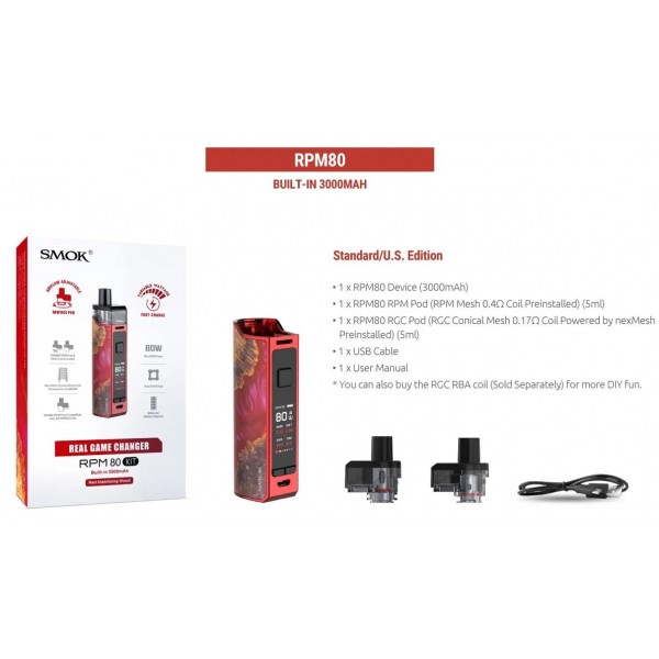 Smok RPM80 Pod Kit