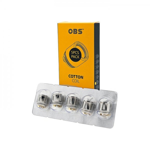 OBS Cube X Replacement Coils (5PCS/Pack)