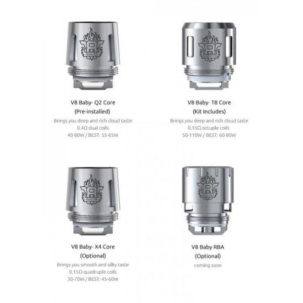 Smok TFV8 Baby Beast Coils 5 Pack