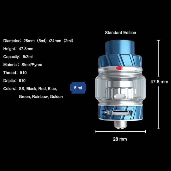 FreeMax FIRELUKE 2 Subohm Tank - Metal Edition