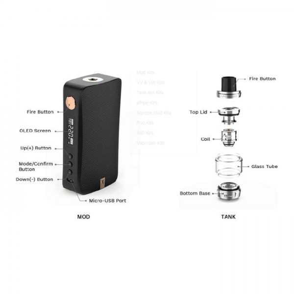 Vaporesso GEN 220W TC Kit with SKRR-S Tank