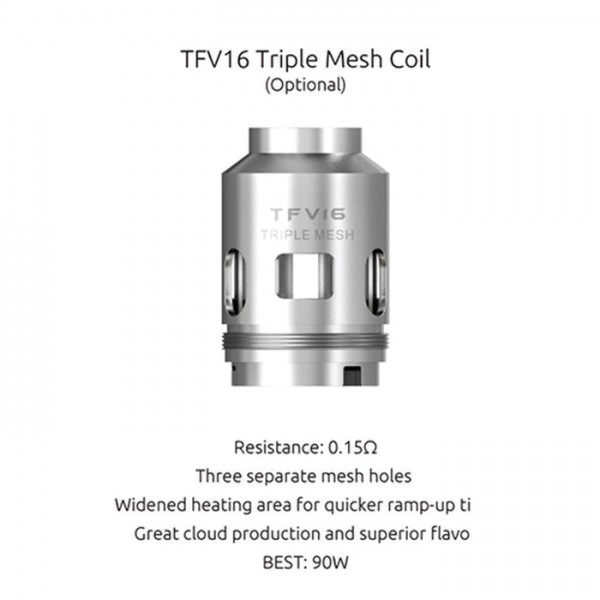 Smok TFV16 Mesh Coils (3 Pack)