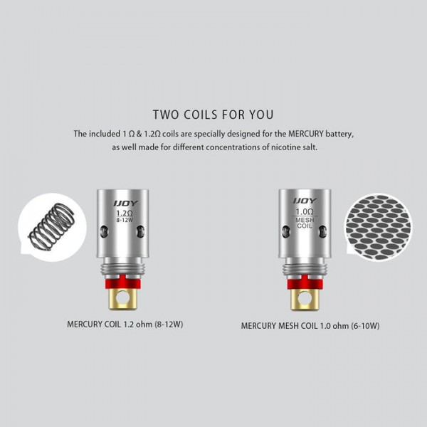 Ijoy MERCURY Replacement Coils- 5 Pack - Clearance