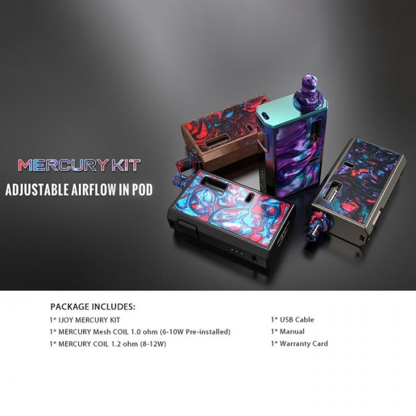 Ijoy MERCURY Starter Kit - Clearance