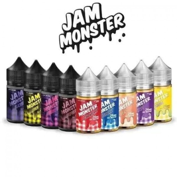 New Jam Monster/ Fruit Monster / Custard Monster Salts  24mg & 48mg