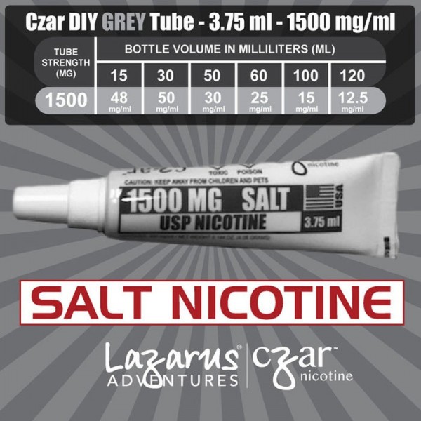 Czar Salt Nicotine Tubes