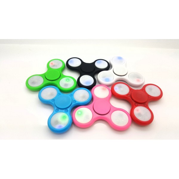 LED Fidget Spinner w/ Select Button
