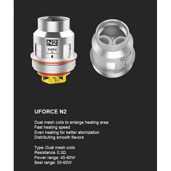 VooPoo Uforce N2 Replacement Coils - 5 Pack