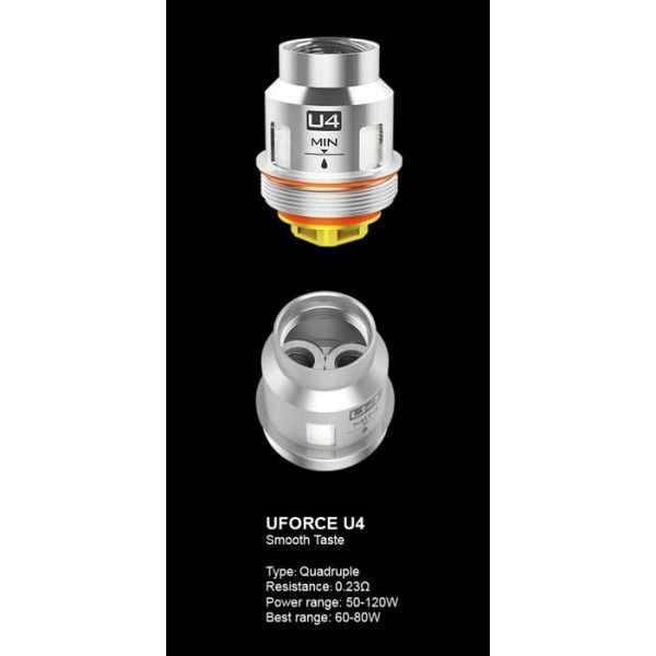 VooPoo Uforce U4 Replacement Coils - 5 Pack