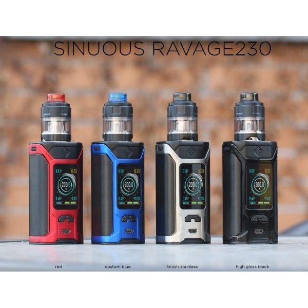 Wismec Sinuous RAVAGE230 Starter Kit