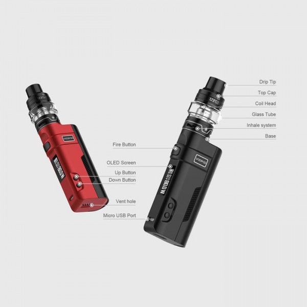 VooPoo REX 80W Starter Kit with UFORCE Tank