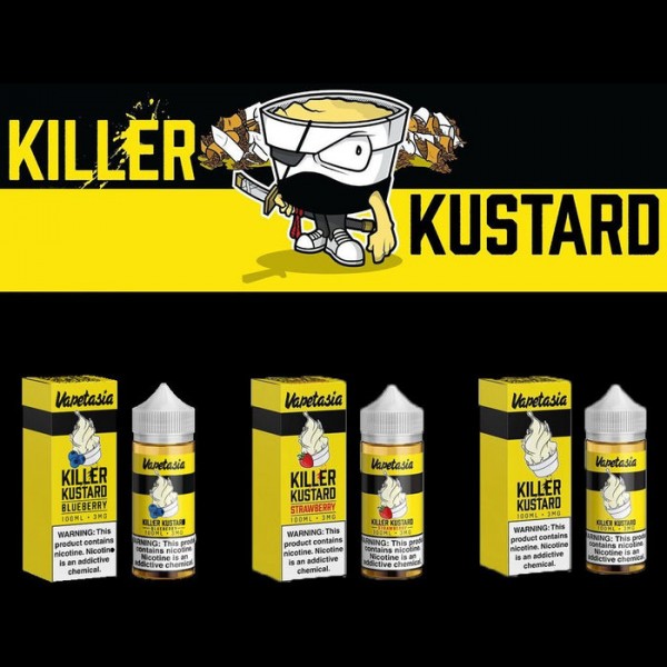Vapetasia Killer Kustard 100ml Eliquid (All Flavor...